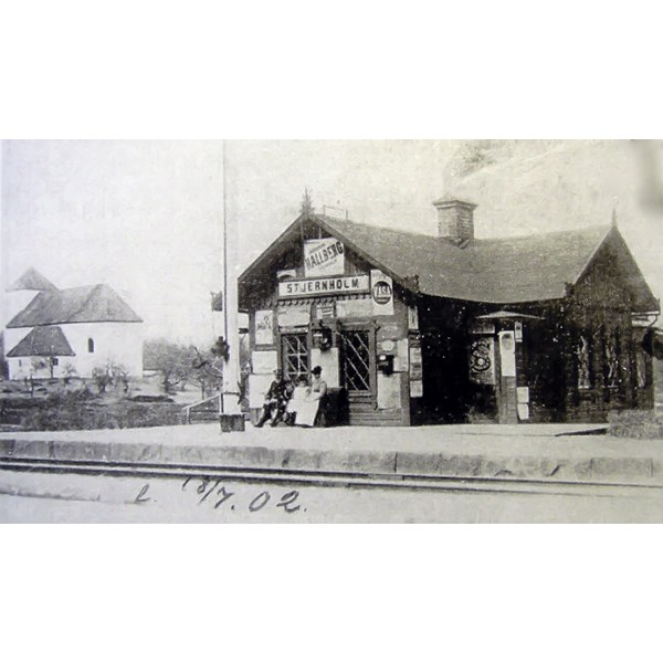Stjernholms station 1902